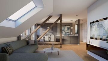 Frisch sanierte Dachgeschosswohnung mit Steigerblick in Erfurt-Süd, 99096 Erfurt, Dachgeschosswohnung